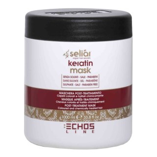 ECHOSLINE Seliar Keratin Mask wzmacniająca maska do włosów z keratyną 1000ml