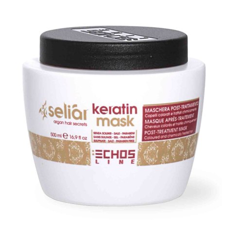 ECHOSLINE Seliar Keratin Mask wzmacniająca maska do włosów z keratyną 500ml