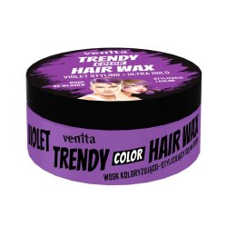 Venita Trendy Color Hair Wax koloryzujący wosk do stylizacji włosów Violet 75g