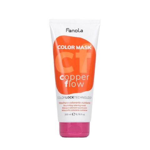 Fanola Color Mask maska koloryzująca do włosów Copper Flow 200ml