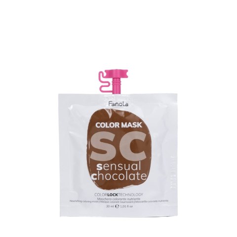 Fanola Color Mask maska koloryzująca do włosów Sensual Chocolate 30ml