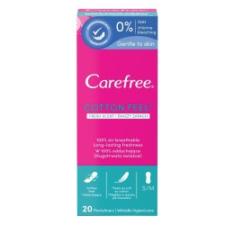 Carefree Cotton Feel Normal wkładki higieniczne świeży zapach 20szt