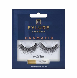 Eylure Dramatic Lashes sztuczne rzęsy z klejem efekt wypełnienia No. 157