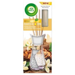 Air Wick Essential Oils pachnące patyczki zapachowe Drzewo Sandałowe i Zmysłowa Wanilia 30ml