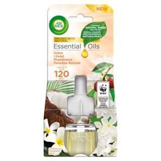 Essential Oils wkład do elektrycznego odświeżacza Kokos i Kwiat Migdałowca 19ml Air Wick