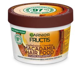 Fructis Macadamia Hair Food wygładzająca maska do włosów suchych i niesfornych 400ml Garnier
