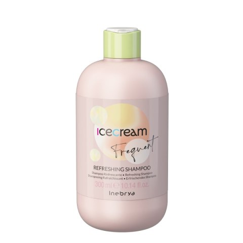 Inebrya Ice Cream Frequent odświeżający szampon z miętą 300ml Inebrya Ice Cream Frequent odświeżający szampon z miętą 300ml