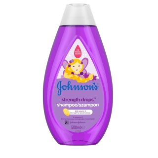 Johnson & Johnson Johnson's Strength Drops szampon dla dzieci z witaminą E 500ml