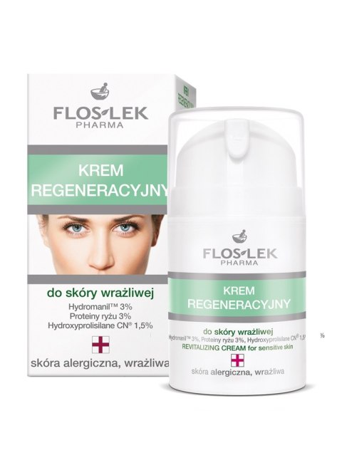 Floslek Krem regeneracyjny do skóry wrażliwej 50ml