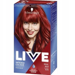 Live Intense Colour farba do włosów 035 Real Red Schwarzkopf