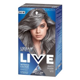 Live Urban Metallic farba do włosów U72 Dusty Silver Schwarzkopf