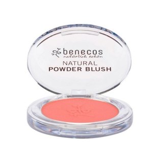 Natural Powder Blush naturalny róż do policzków Sassy Salmon 5.5g Benecos