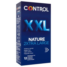 Control Nature 2Xtra Large prezerwatywy powiększone z naturalnego lateksu 12szt.