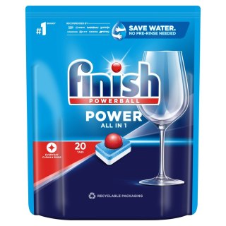 Power All in 1 tabletki do zmywarki Fresh 20szt Finish