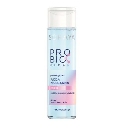 Soraya Probio Clean probiotyczna woda micelarna kojąca do cery suchej i wrażliwej 250ml