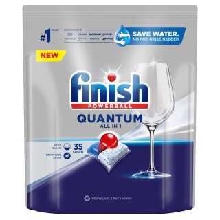 Finish Quantum All in 1 kapsułki do zmywarki Fresh 35szt