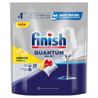 Finish Quantum All in 1 kapsułki do zmywarki Lemon 35szt