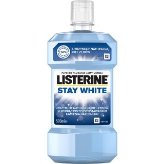 Listerine Stay White płyn do płukania jamy ustnej 500ml