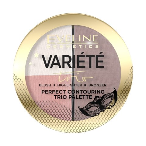 Eveline Cosmetics Variete paleta do konturowania twarzy 01 Light 10g
