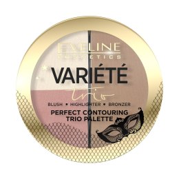 Eveline Cosmetics Variete paleta do konturowania twarzy 02 Medium 10g