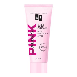 AA Aloes Pink multinawilżający krem BB 01 Light 30ml