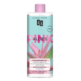 AA Aloes Pink płyn micelarny 3w1 400ml