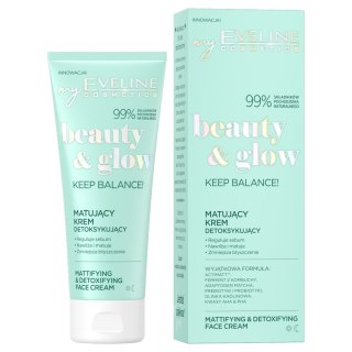 Beauty & Glow matujący krem detoksykujący 75ml