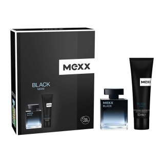 Mexx Black Man zestaw woda toaletowa spray 30ml + żel pod prysznic 50ml