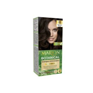 Botanical szampon koloryzujący bez amoniaku 22 Ciemny Brąz 90ml Marion