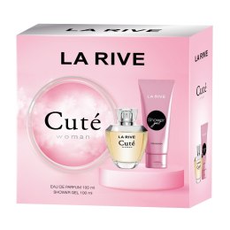La Rive Cute Woman zestaw woda perfumowana spray 100ml + żel pod prysznic 100ml