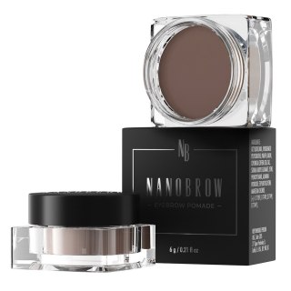 Nanobrow Eyebrow Pomade pomada do brwi Dark Brown 6g