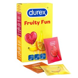 Durex Fruity Fun smakowe prezerwatywy 18 szt