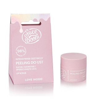 Face Boom Intensywnie odżywczy peeling do ust Szorstki Smakosz 15g