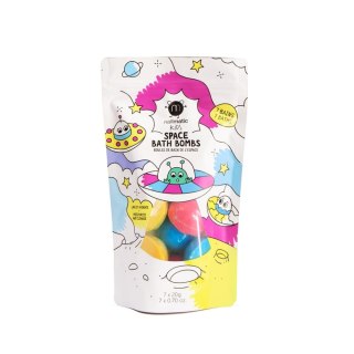 Nailmatic Kids Space Bath Bombs musujące dyski do kąpieli dla dzieci 7x20g