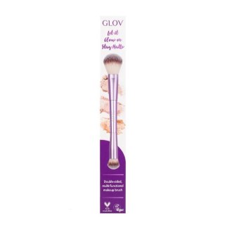 Glov Let It Glow Or Stay Matte wielofunkcyjny pędzel do makijażu Purple