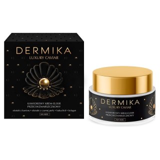 Dermika Luxury Caviar kawiorowy krem-elixir przeciwzmarszczkowy na noc 50ml