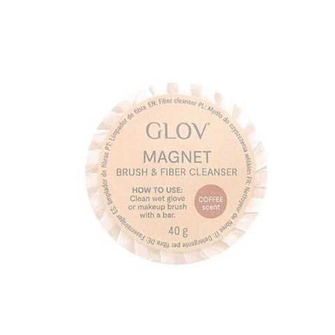 Magnet Cleanser mydełko w kostce do czyszczenia rękawic i pędzli do makijażu Beige 40g Glov