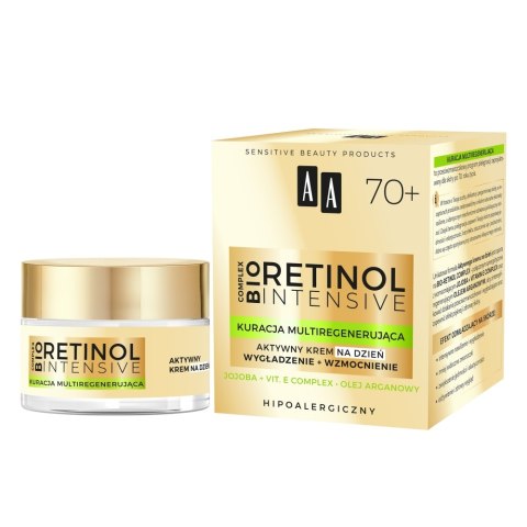 AA Retinol Intensive 70+ aktywny krem na dzień wygładzenie+wzmocnienie 50ml