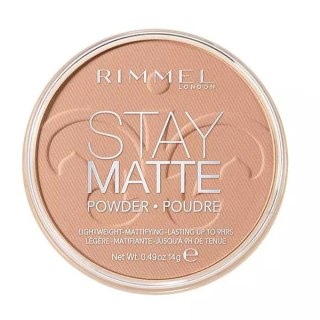 Rimmel Stay Matte Powder puder prasowany 009 Amber 14g