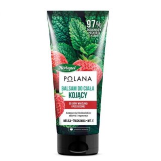 Polana Balsam do ciała kojący do skóry suchej Melisa + Truskawka + Wit. E 200ml