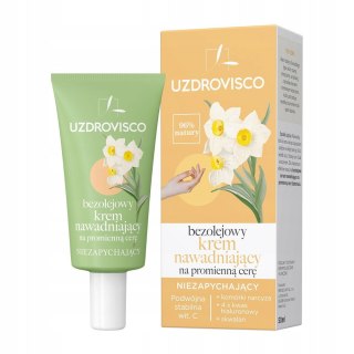 UZDROVISCO Bezolejowy krem nawadniający na promienną cerę 50ml