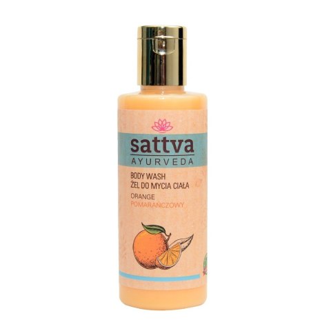 Sattva Body Wash żel do mycia ciała Orange 210ml