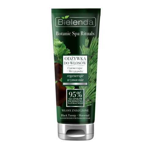 Bielenda Botanic Spa Rituals odżywka do włosów zniszczonych Czarna Rzepa + Skrzyp Polny 250ml