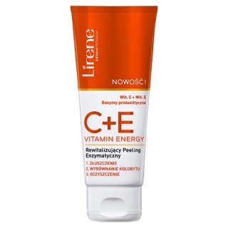 Lirene C+E Vitamin Energy rewitalizujący peeling enzymatyczny 75ml