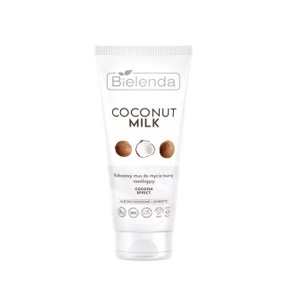 Bielenda Coconut Milk Cocoon Effect kokosowy mus do mycia twarzy nawilżający 135g