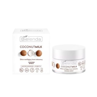 Bielenda Coconut Milk Cocoon Effect silnie nawilżający krem kokosowy 50ml