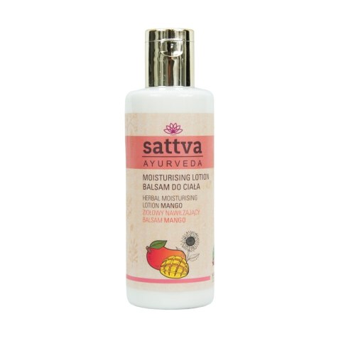 Sattva Herbal Moisturising Lotion nawilżający balsam do ciała Mango 210ml