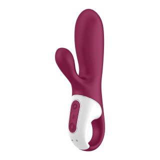 Satisfyer Hot Bunny podgrzewany wibrator typu króliczek Violet