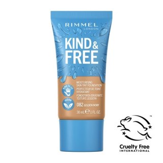 Rimmel Kind & Free wegański podkład nawilżający 082 Golden Ivory 30ml