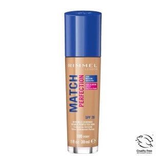 Rimmel Match Perfection Foundation podkład dopasowujący się do cery 100 Ivory SPF20 30ml